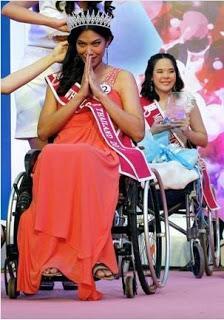 Miss Tailandia en Silla de Ruedas 2013