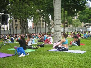 EL RECREO Curso Yoga gratuito en sede Altamira PDVSA-La Estancia