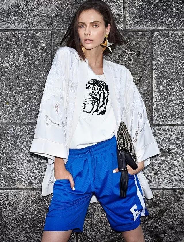 Editorial: Camisetas y el Casual Chic de Marie Claire Hungría!