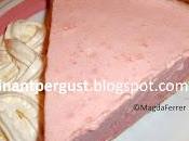 Tarta mousse sandía