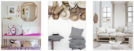  Cojines, cojin, muchos cojines, habitación, cama