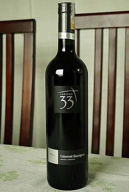 Latitud 33 Cabernet Sauvignon 2011