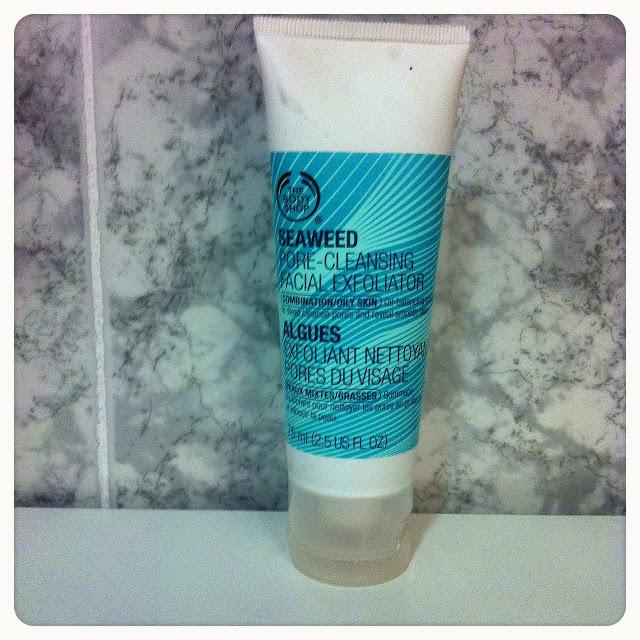 Exfoliante facial de algas marinas de The Body Shop