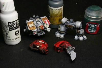 Cómo pintar un Dreadnought de los Caballeros Grises