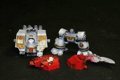 Cómo pintar un Dreadnought de los Caballeros Grises