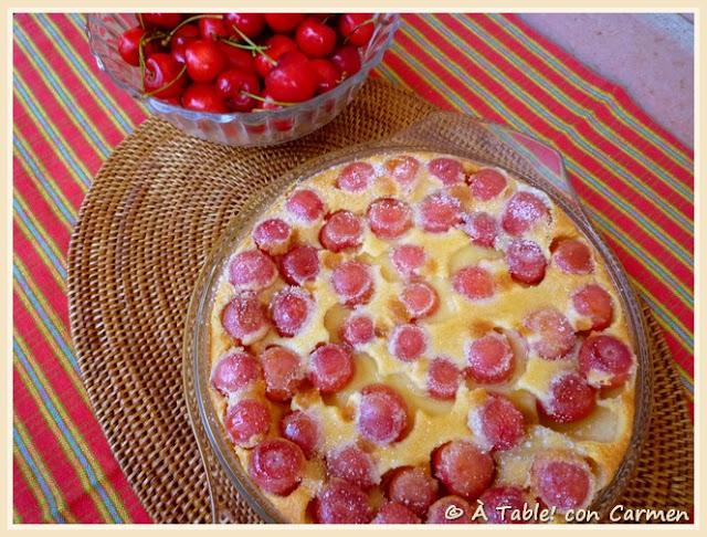 Clafoutis de Cerezas ...  Viajes en la Memoria