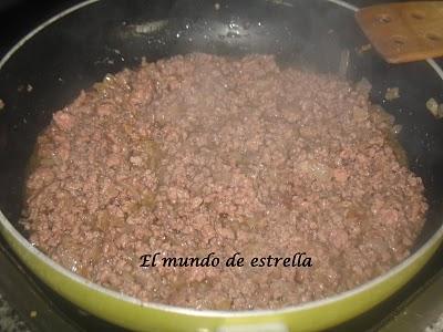 Canastillas de carne y queso