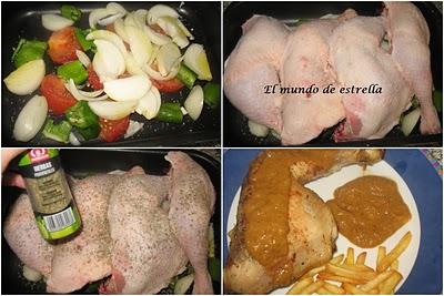 Pollo a las hierbas provenzales