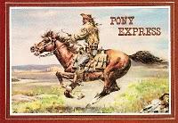 Se buscan jóvenes, delgados y huérfanos. Pony Express.
