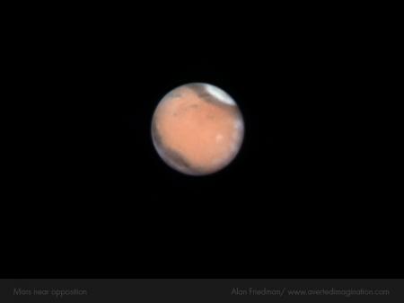 Marte muy cerca