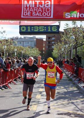 Last Test Marathon -  Foto Finish...!!! Mitja Marató de Salou (Tarragona) - Total Trainings Last Seven Days