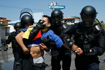 En Venezuela se reprime...