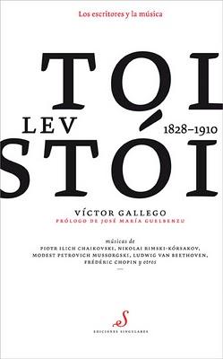 Lev Tolkstói en la colección Los escritores y la música 