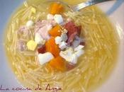 Sopa picadillo