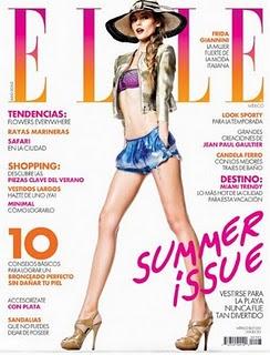 Portadas Elle Julio 2010 - Covers