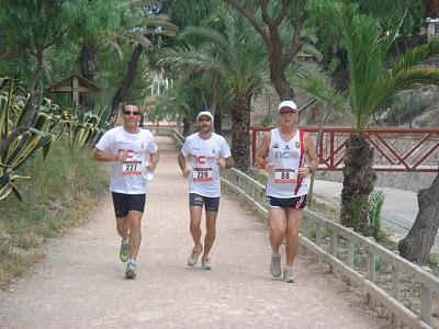 Carrera solidaria en la ladera