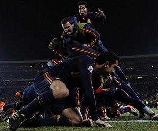 España 1 - Paraguay 0 : Clasificación histérica