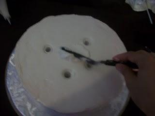 Como montar un bizcochos de pisos con las columnas por dentro