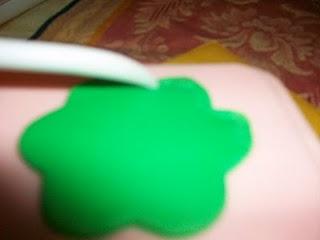 Decoraciones para baby shower en pasta de goma