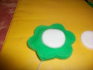 Decoraciones para baby shower en pasta de goma