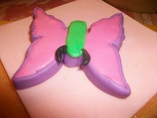 Decoraciones para baby shower en pasta de goma