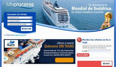 Disfruta de un crucero con Tutto Cruceros