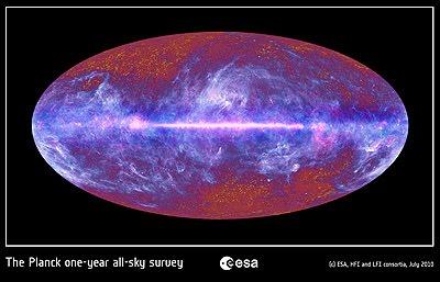 Planck desvela la estructura del Universo de hoy y del pasado