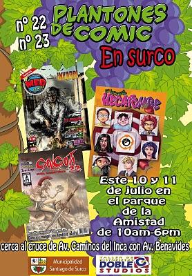 Se vienen otros plantones de comics