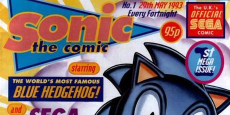 La revista Sonic the comic