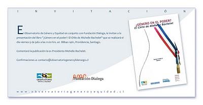 Michelle Bachelet Presenta Libro sobre Mujeres y Poder