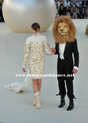 Paris Haute Couture Fashion Week, Fall/winter 2010. Chanel