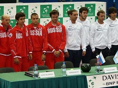 Copa Davis: Nalbandian y Davydenko abrirán la serie