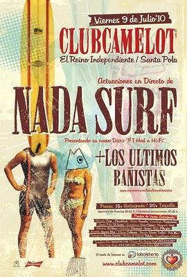 Nada Surf + Los Últimos Bañistas