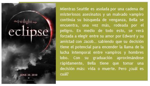 Eclípse; Stephenie Meyer