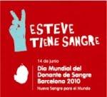 Esteve apoyó el Día Mundial del Donante de sangre