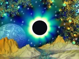 Ceremonia de eclipse solar y luna nueva