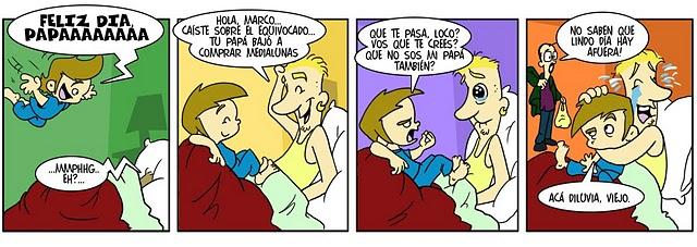 Comic a favor del matrimonio gay‏