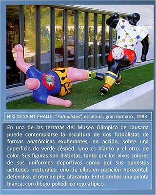 ARTE Y DEPORTE: HOMENAJE AL FÚTBOL