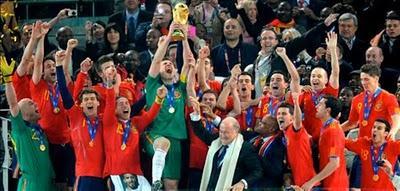 España, campeona del mundo de fútbol. Sensaciones