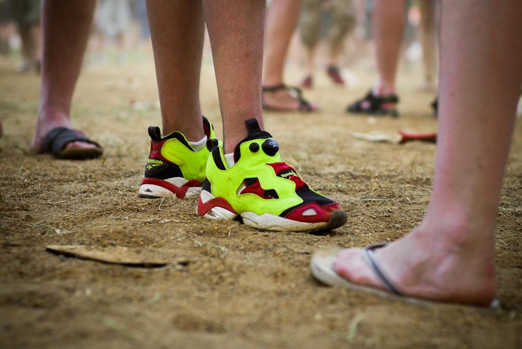 RockWerchter 2010 x Las galácticas Reebok Insta Pump Fury