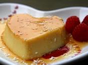 Flan coco caramelo naranja