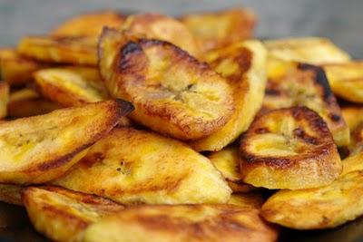 Platanos maduros fritos