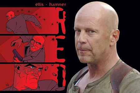 Póster de ‘Red’, la nueva película de Bruce Willis.
