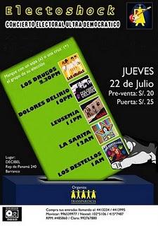 CONCIERTO ELECTOSHOCK