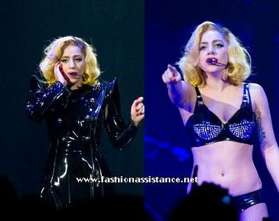 El look de Lady Gaga en su recital en Toronto