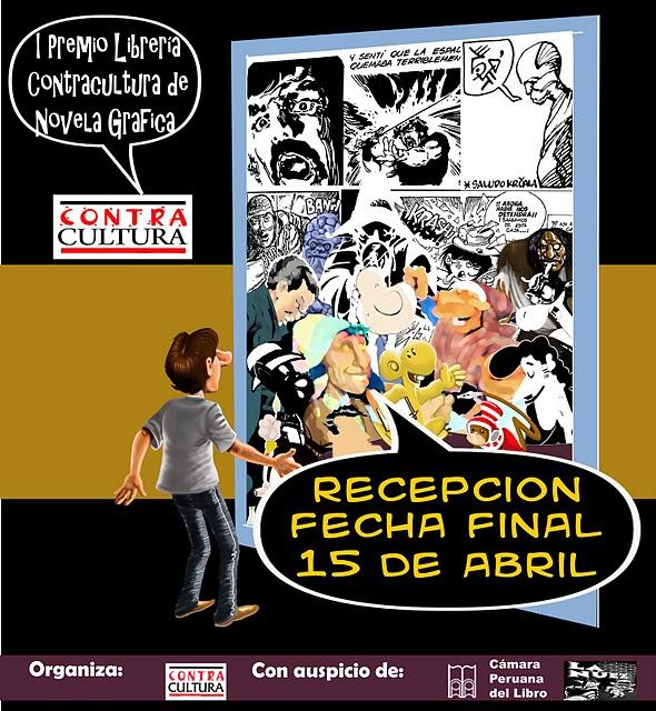 Mañana cierra plazo de entrega de trabajos I premio Contracultura a la Novela Gráfica