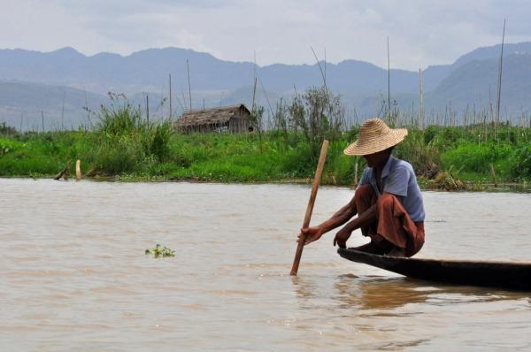 El Lago Inle, un lago diferente…