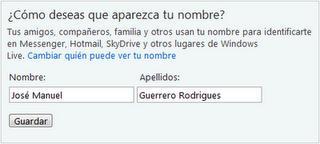 Cambios en el perfil de Messenger de Windows Live Cambios en el perfil de Messenger de Windows Live