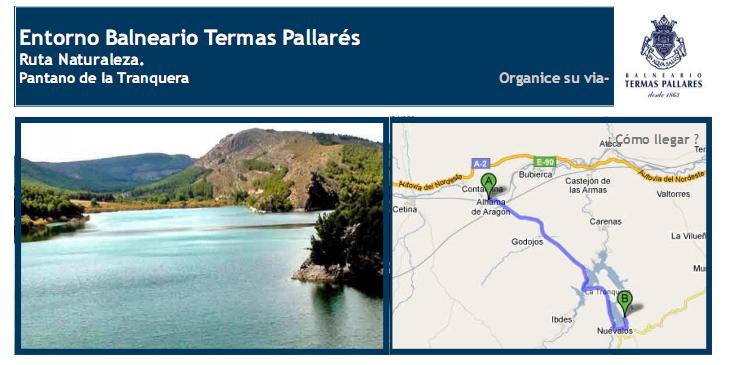 Visitas-Imprescindibles-Balneario Termas Pallarés. Pantano de la Tranquera lugar de pesca y deportes acuáticos