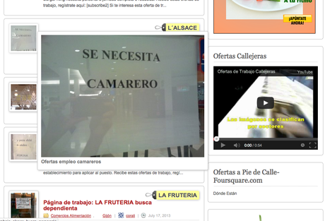 Workea, buscador de empleo paga 2? por cada oferta de trabajo